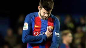 Gerard Pique nie zagra z Las Palmas