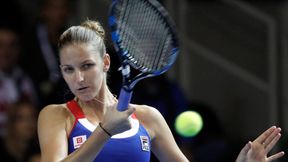 Kristina Mladenović - Karolina Pliskova, rekordowy set w finale Pucharu Federacji