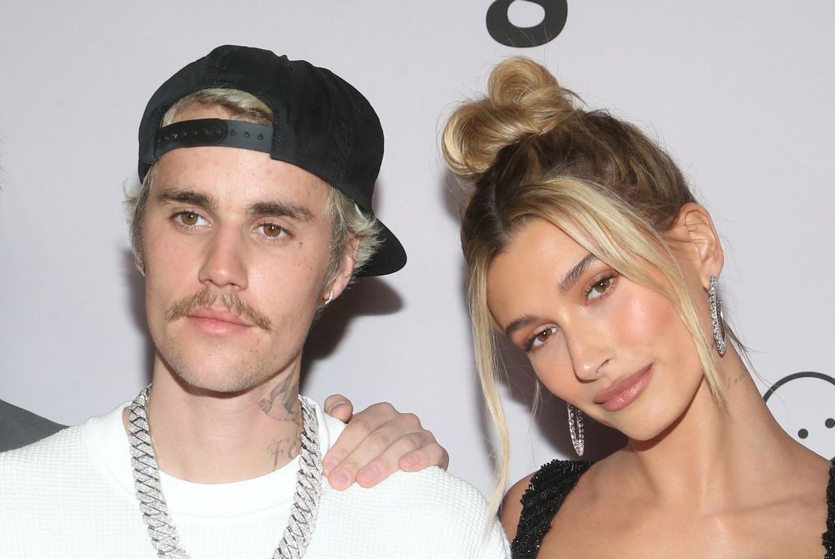 Justin Bieber z  żoną Hailey Baldwin 