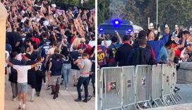 Tak Francuzi prowokowali fanów Barcelony