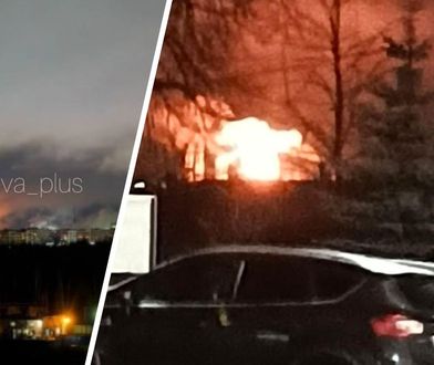 Działo się w nocy. Drony nad Moskwą. Atak na zakłady chemiczne