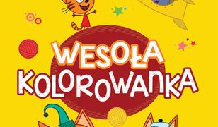 Kot-o-ciaki. Wesoła kolorowanka z naklejkami