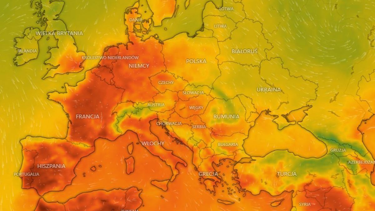 Rekordowe upały w czerwcu 2025 r.