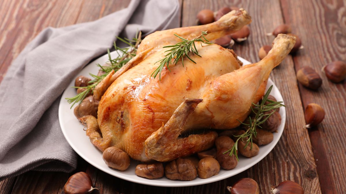 Pieczony kurczak (samo mięso)