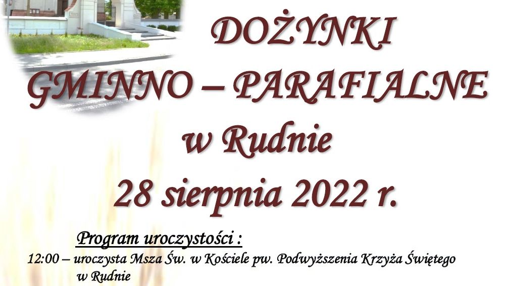 Dożynki Gminy Michów w Rudnie 2022