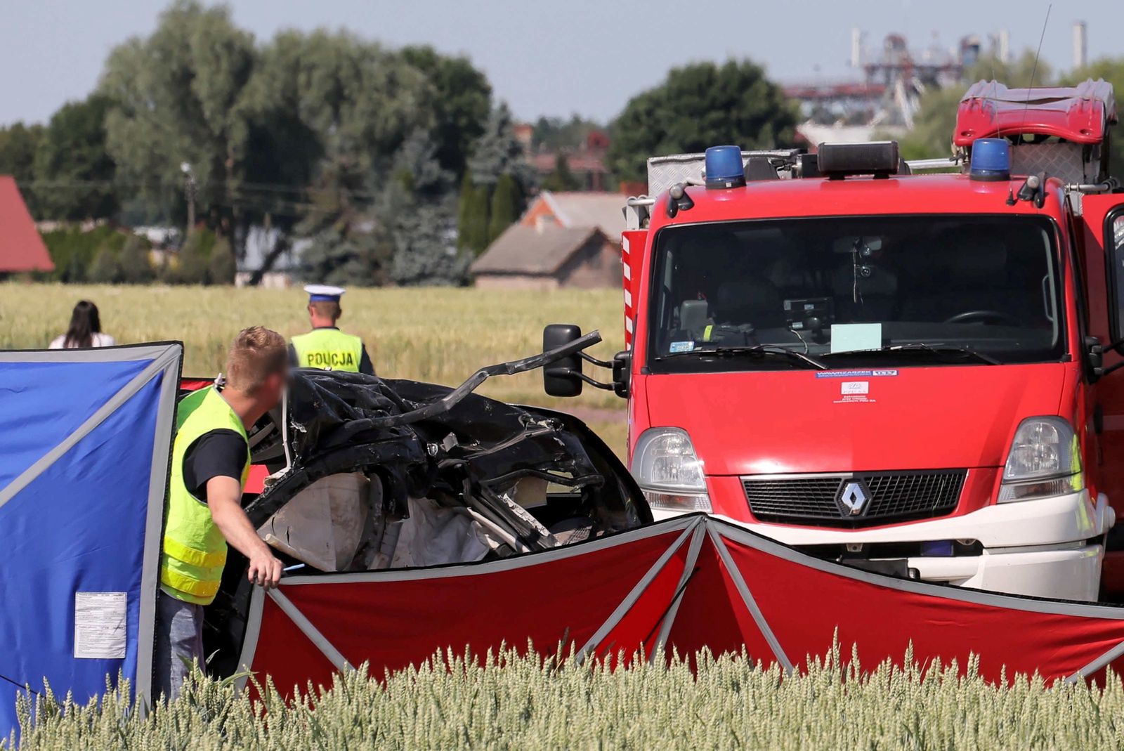 Elżbietów. Zginęły dzieci. Jest nagranie - WP Wiadomości