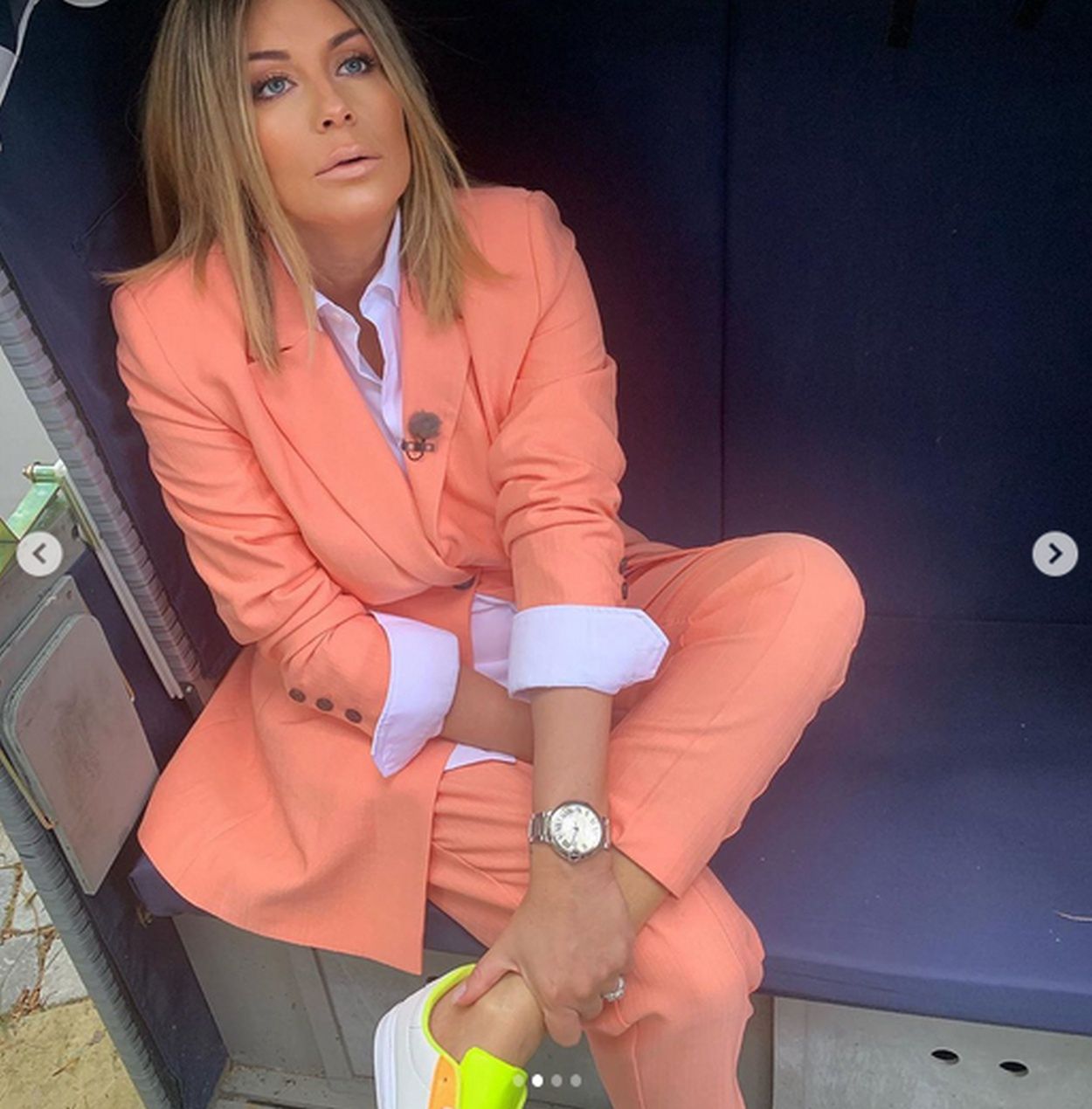 Małgorzata Rozenek na planie "Projektu Lady"