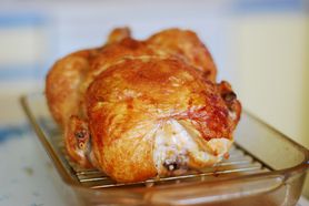Pieczony kurczak (samo mięso jasne)
