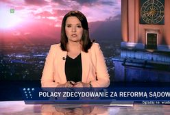 Wiadomości TVP1 przypomniały problemy z prawem żony Roberta Janowskiego