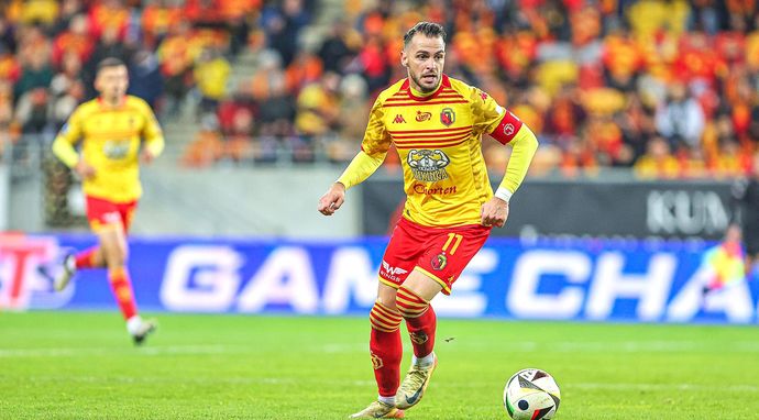 Piłka nożna: PKO BP Ekstraklasa - mecz: Jagiellonia Białystok - Widzew Łódź