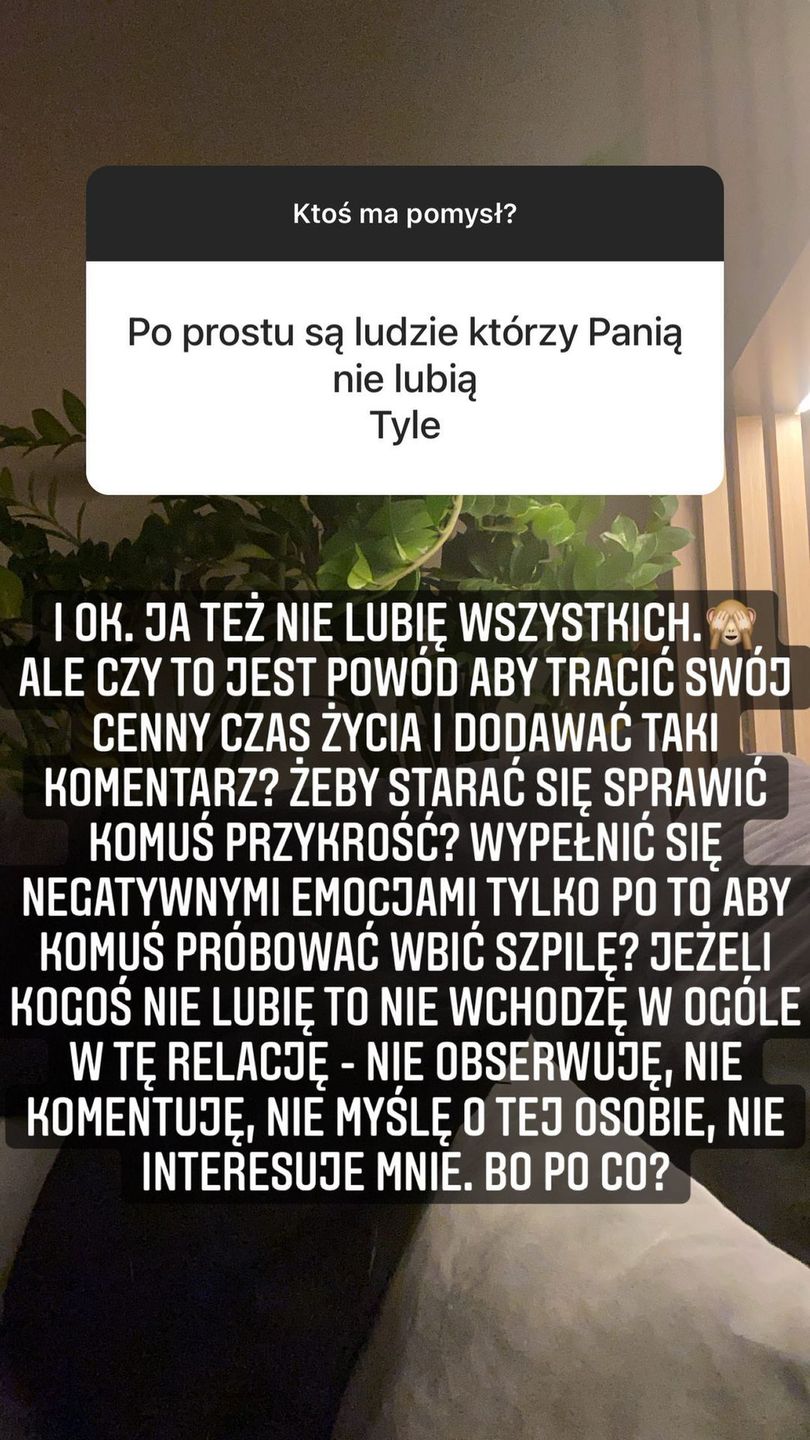 Agnieszka Kaczorowska odpowiada internautce