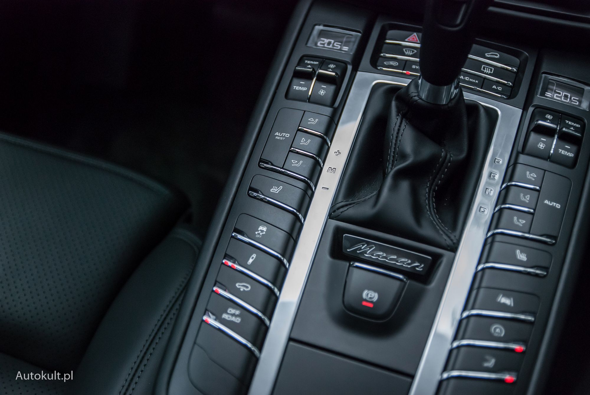 Porsche Macan S - wnętrze