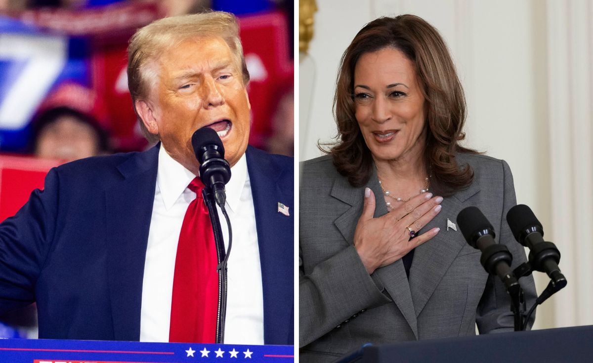 Donald Trump i Kamala Harris