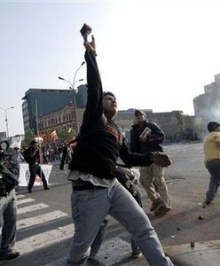 Starcia policji z demonstrantami broniącymi praw Indian