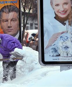 Ukraina: gwoździe i świece dymne w walce o odśnieżanie