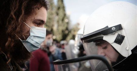 Odżyły protesty w Grecji