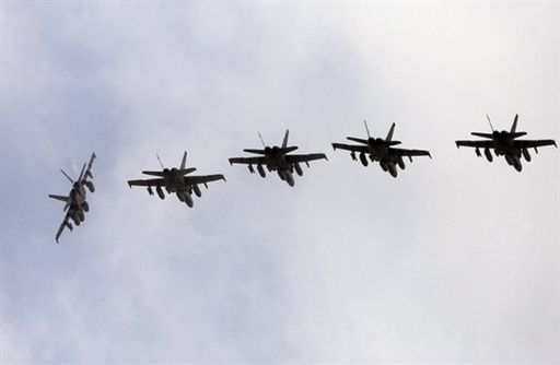 Zestrzelono libijski myśliwiec - naruszył strefę