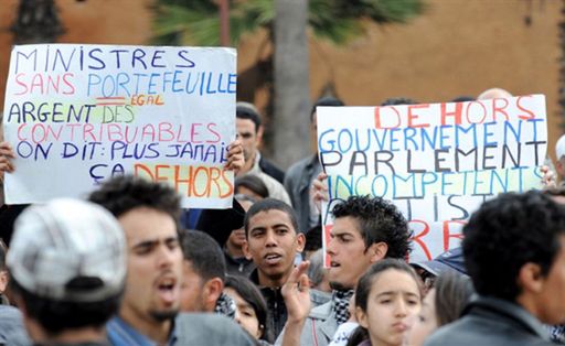 Tysiące demonstrantów wyszło ma ulice Maroka