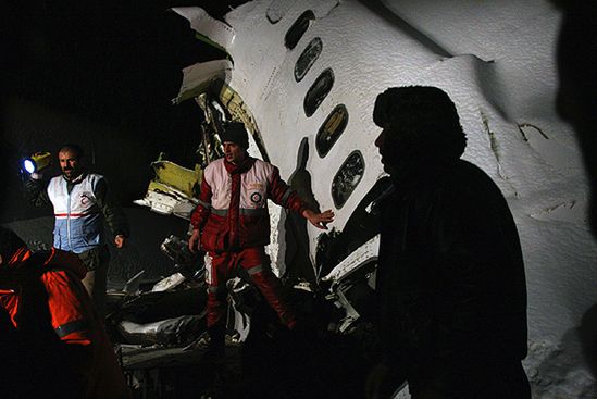 Rośnie liczba ofiar katastrofy samolotu w Iranie