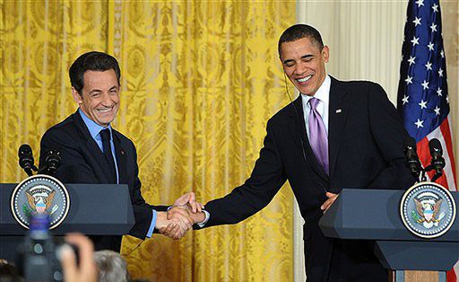 Obama i Sarkozy chcą powstrzymać Iran