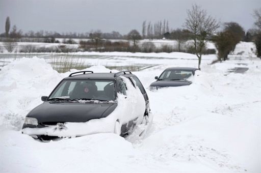 Śnieg sparaliżował stolicę Łotwy