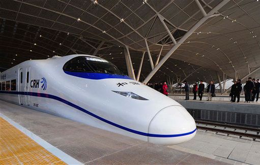 Chińczycy zadziwiają świat - mają najszybszy pociąg