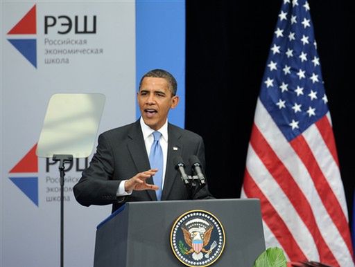 Obama pragnie, by Rosja była silna i bogata