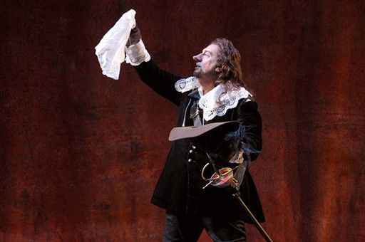 Placido Domingo jako Cyrano de Bergerac
