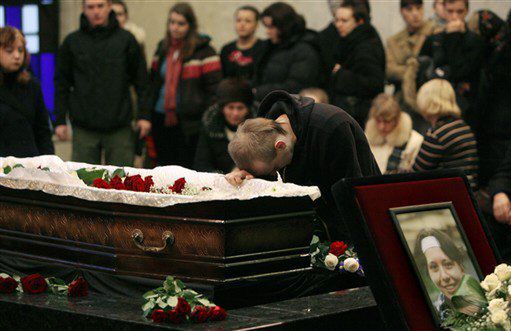 Pogrzeb adwokata i dziennikarki zastrzelonych w Rosji