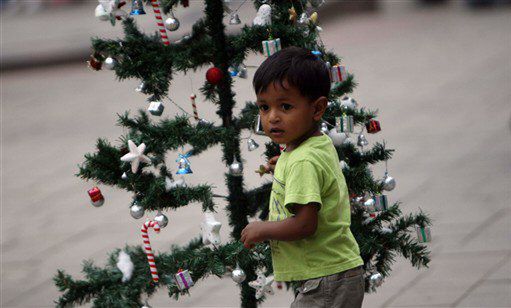 Boże Narodzenie w Indiach tym razem bez rozlewu krwi