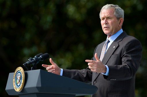 Bush rozmawiał z przywódcami Autonomii Palestyńskiej