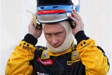 Putin został kierowcą Formuły 1