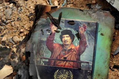 "To pierwszy gwóźdź do trumny Kadafiego"