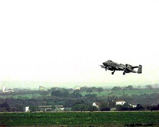 Rozbił się amerykański odrzutowiec bojowy A-10