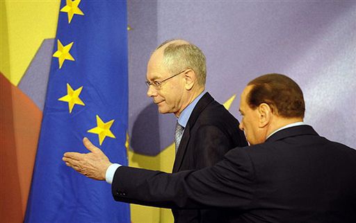 Berlusconi do Van Rompuya: "nauczymy cię punktualności"