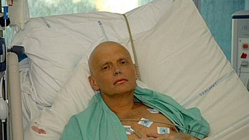 Aleksander Litwinienko po otruciu polonem