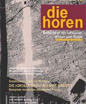 „Die Horen” w całości o literaturze polskiej