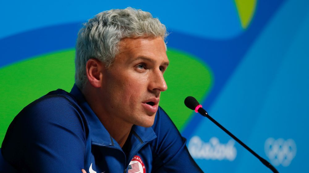 Getty Images / Matt Hazlett / Ryan Lochte podczas igrzysk w Rio de Janeiro