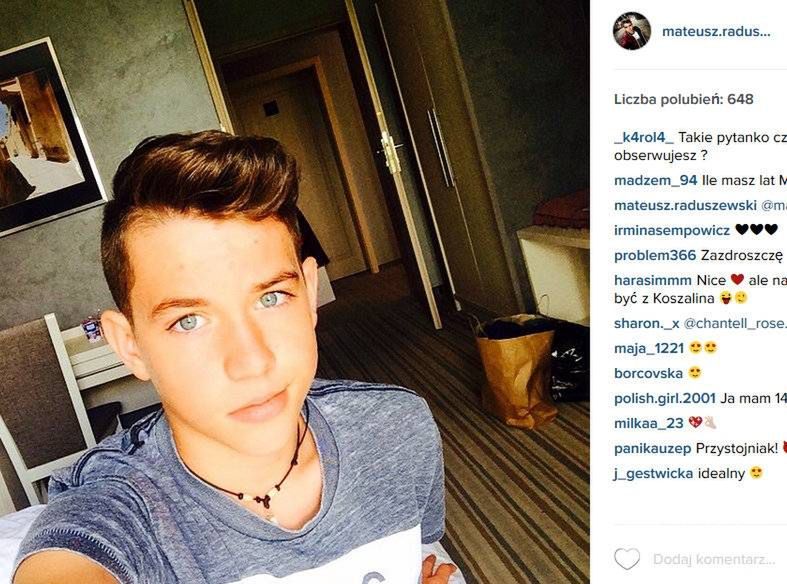 Mateusz Raduszewski (fot. Instagram)