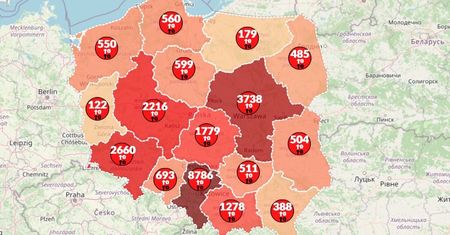 Koronawirus w Polsce. Już ponad 25 tys. potwierdzonych przypadków COVID-19 [Mapa zakażeń]