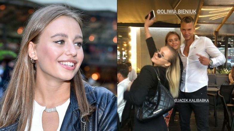 Oliwia Bieniuk imprezuje z Gracją i Jackiem Kalibabkami
