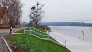 Bydgoszcz: Wody Polskie zabezpieczyły osuwiska przy śluzie