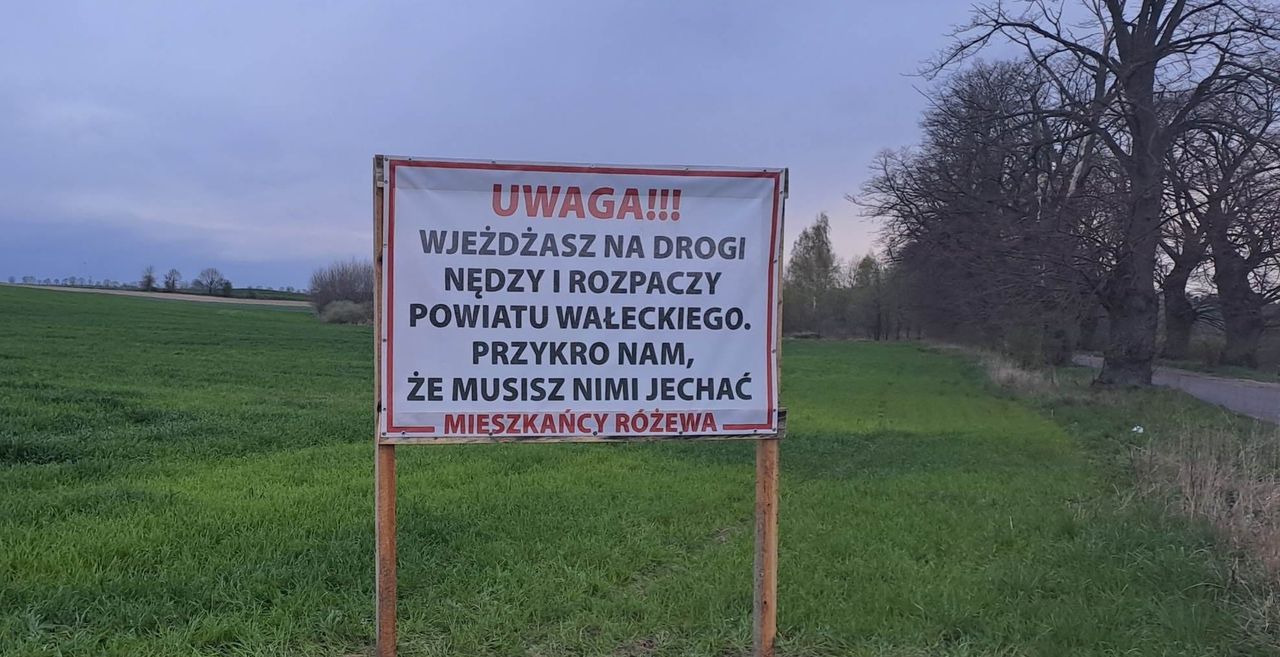 Mają dość słabych dróg. Wzięli sprawy w swoje ręce