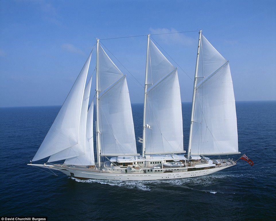 Athena – czwarty największy na świecie jacht żaglowy jest na sprzedaż