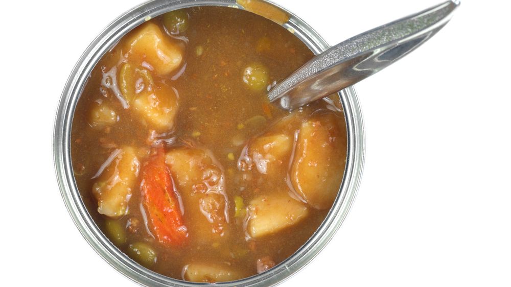 Ugotowana potrawka z kurczaka (samo mięso)