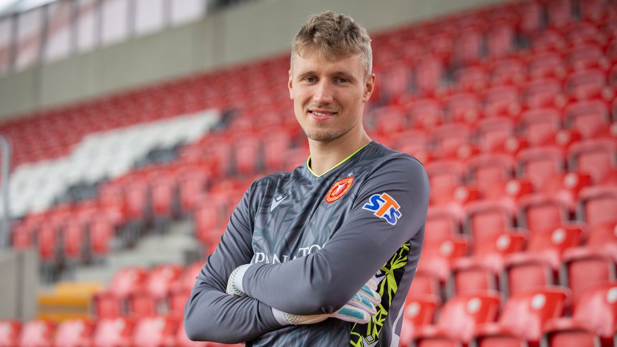 Materiały prasowe / Martyna Kowalska / Widzew Łódź / Na zdjęciu: Maciej Kikolski
