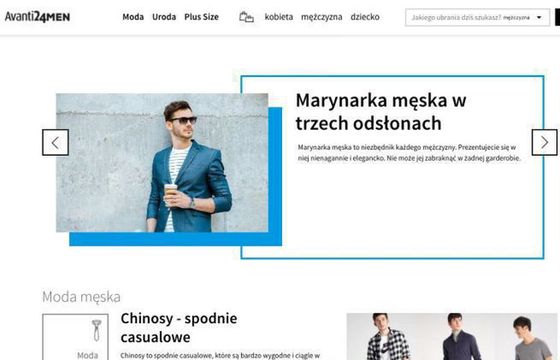 Avanti24 Men - nowy serwis Agory dla mężczyzn zainteresowanych modą