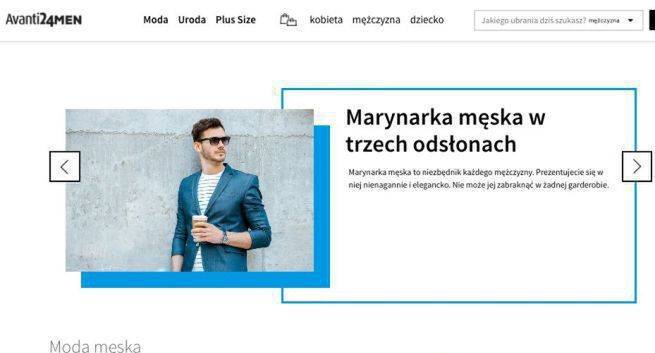 Avanti24 Men - nowy serwis Agory dla mężczyzn zainteresowanych modą