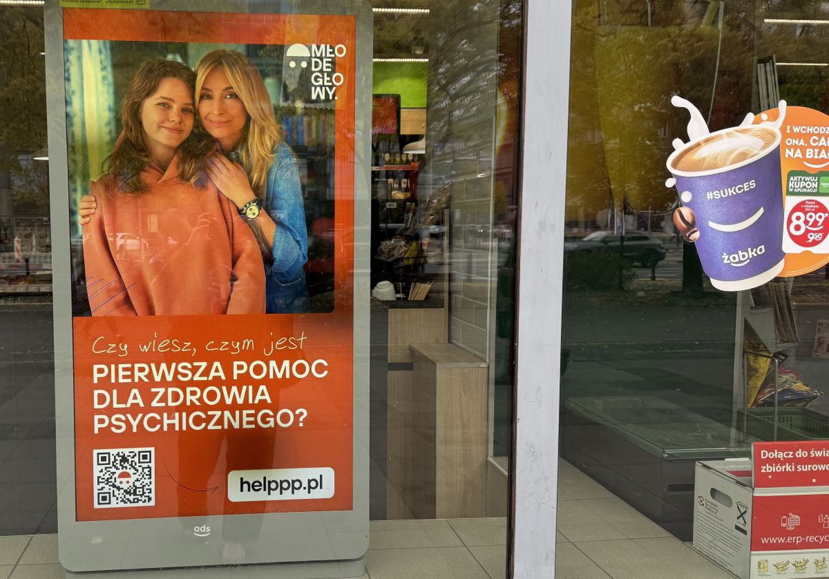 Żabka i Młode Głowy na rzecz zdrowia psychicznego młodych