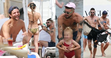 Z boiska na plażę: Bartosz Bereszyński i Mateusz Klich balują w Sopocie na rodzinnych wakacjach (ZDJĘCIA)